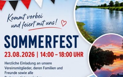 Vorankündigung: Sommerfest 23.08.2026